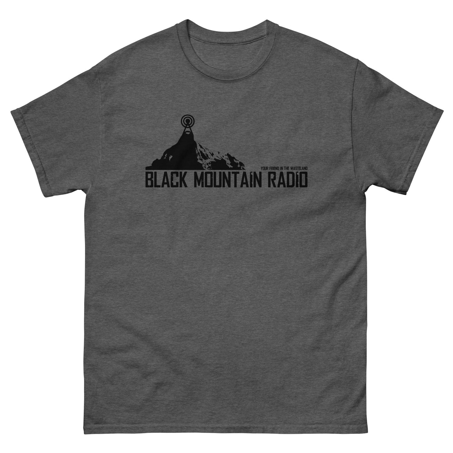 Black Mountain Radio Tee - Level Up Gamer Wear