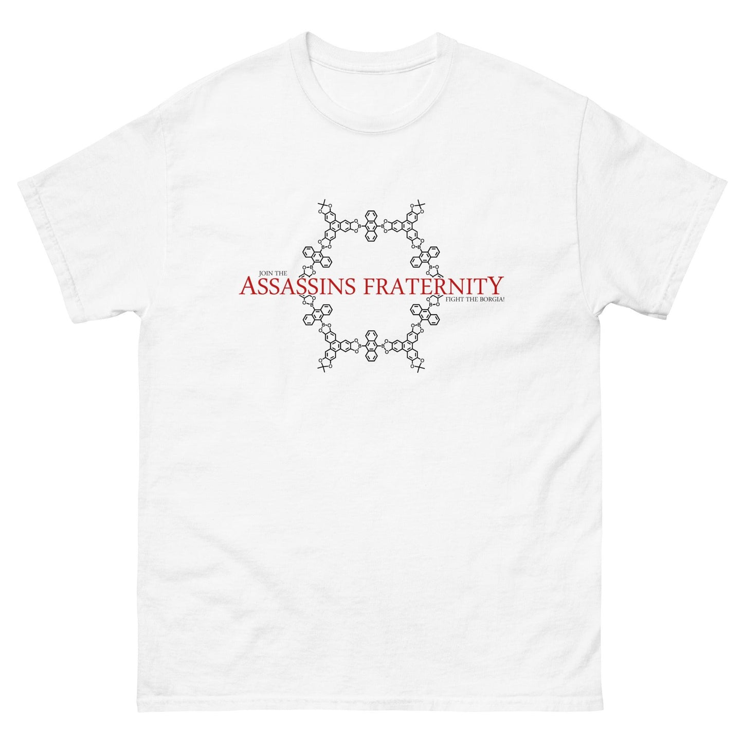 Assassins Fraternity Tee - Level Up Gamer Wear