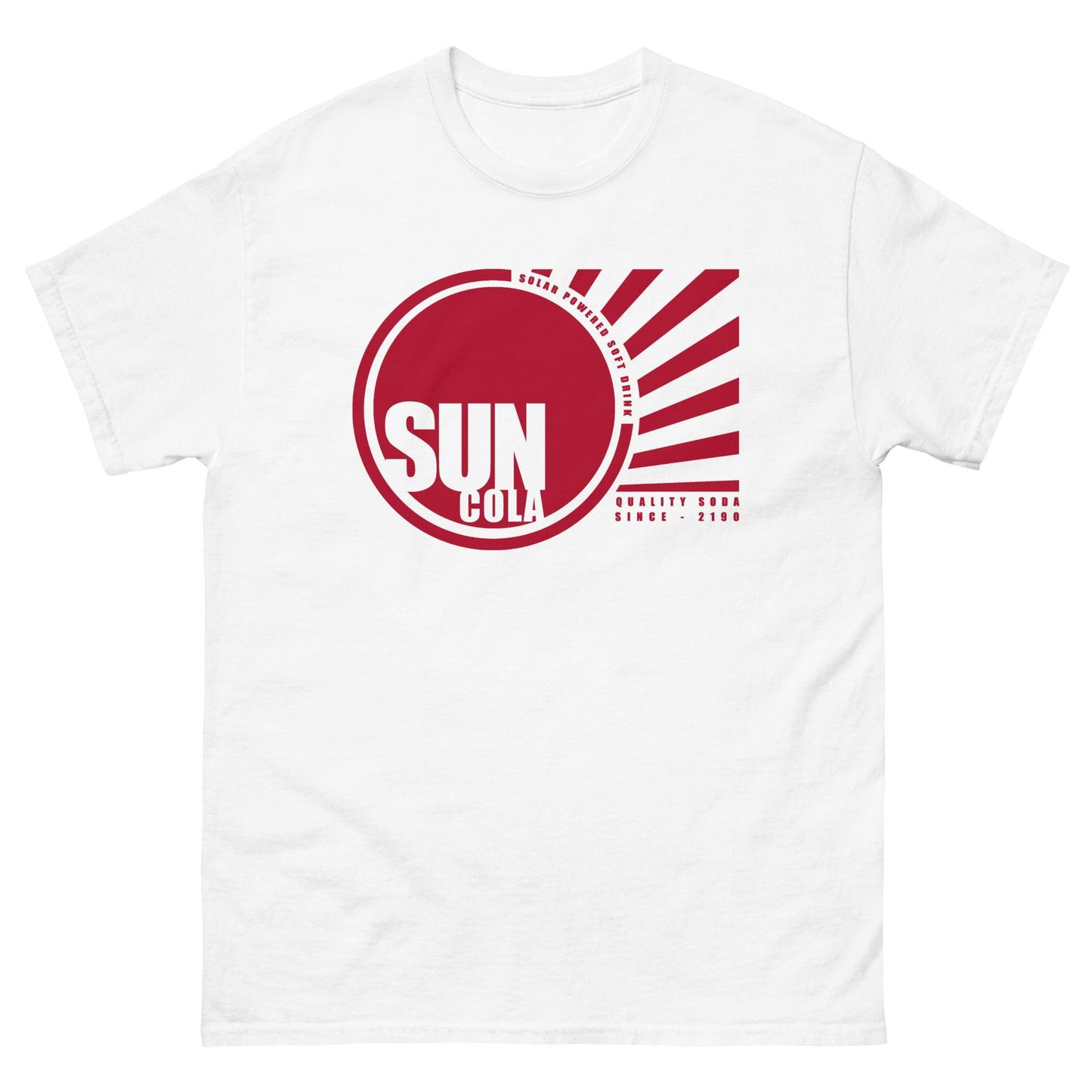 Sun Cola Tee (Red Print) - Level Up Gamer Wear