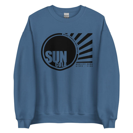 Sun Cola Sweatshirt (Black Print) - Level Up Gamer Wear