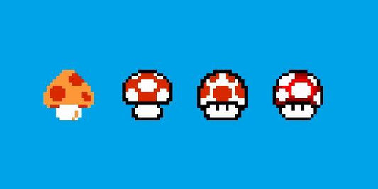 An Encyclopedia of Mushrooms in the Super Mario Franchise - Level Up Gamer Wear