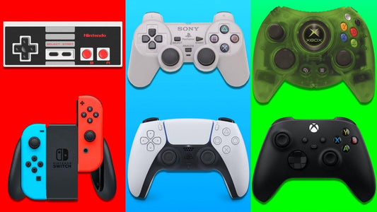 A Look at the History of Video Game Controllers - Level Up Gamer Wear