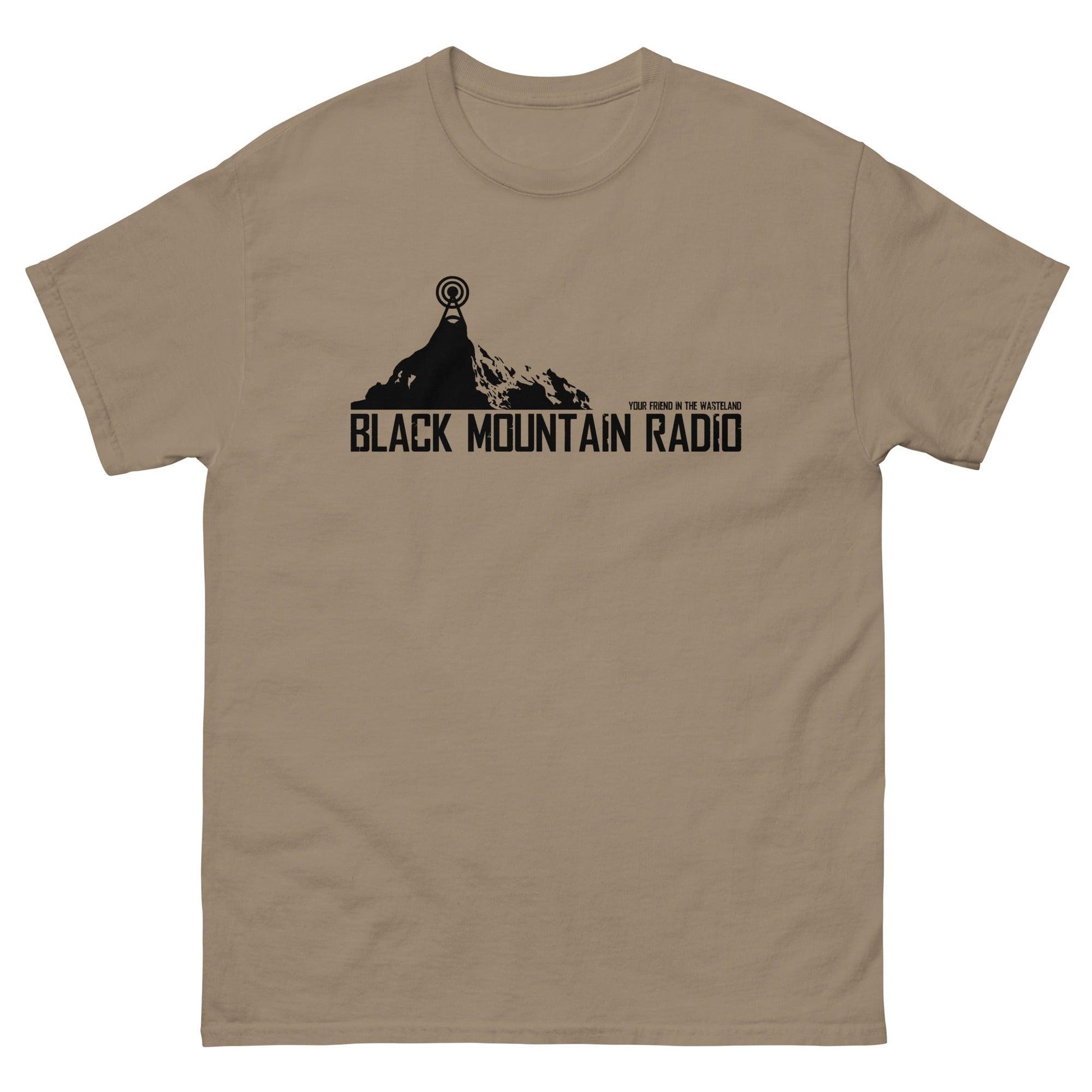 Black Mountain Radio Tee - Level Up Gamer Wear