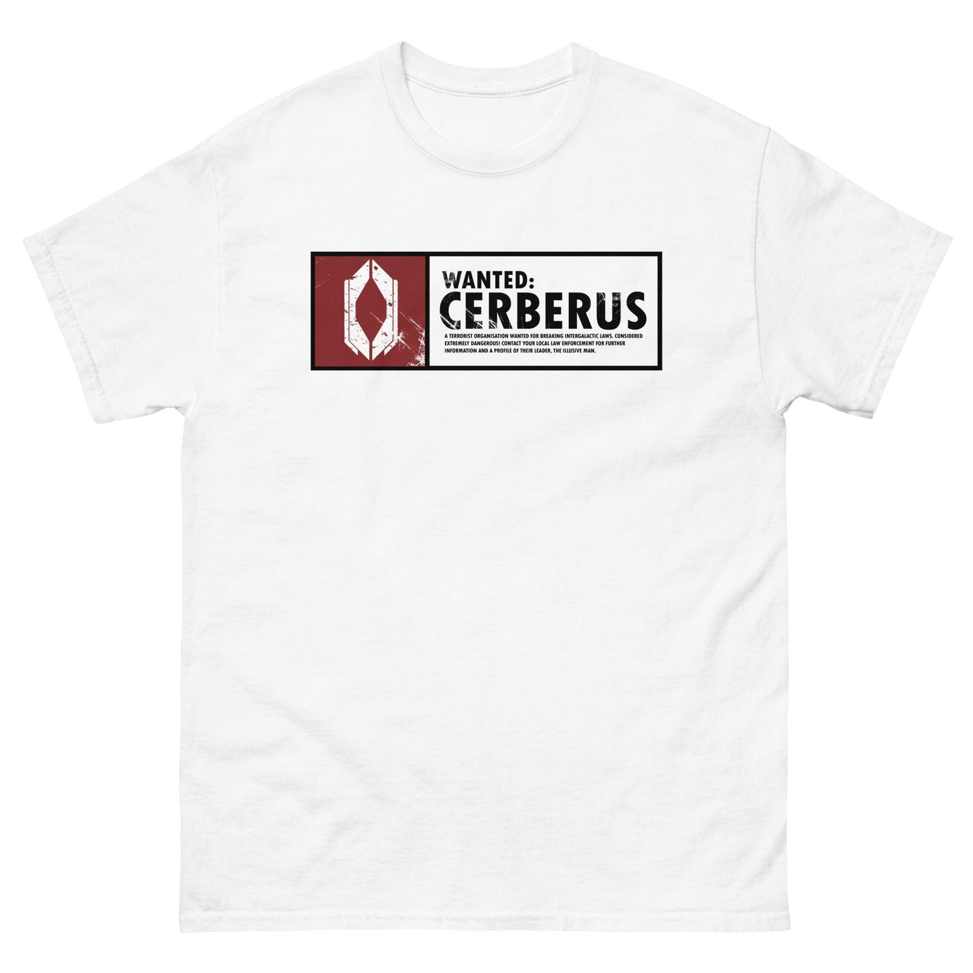 Wanted Cerberus Tee - Level Up Gamer Wear