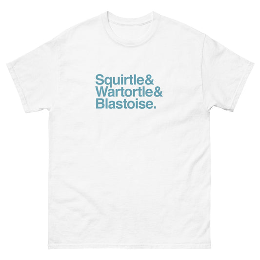 Squirtle Evolution Tee - Level Up Gamer Wear
